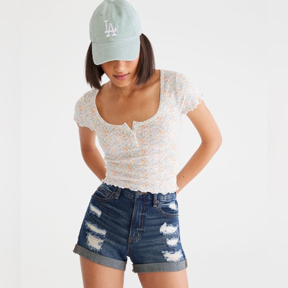 Aeropostale High Rise Shorts